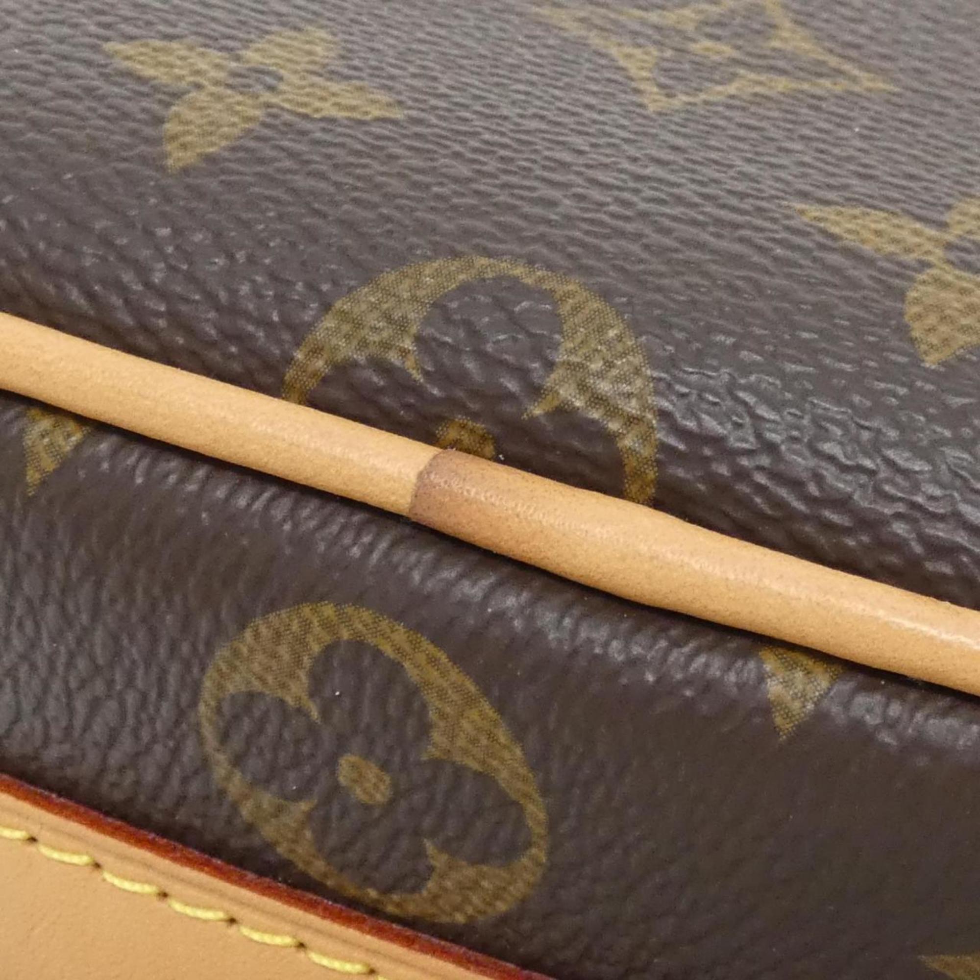 Louis Vuitton Marron Coated Canvas Shoulder Bag