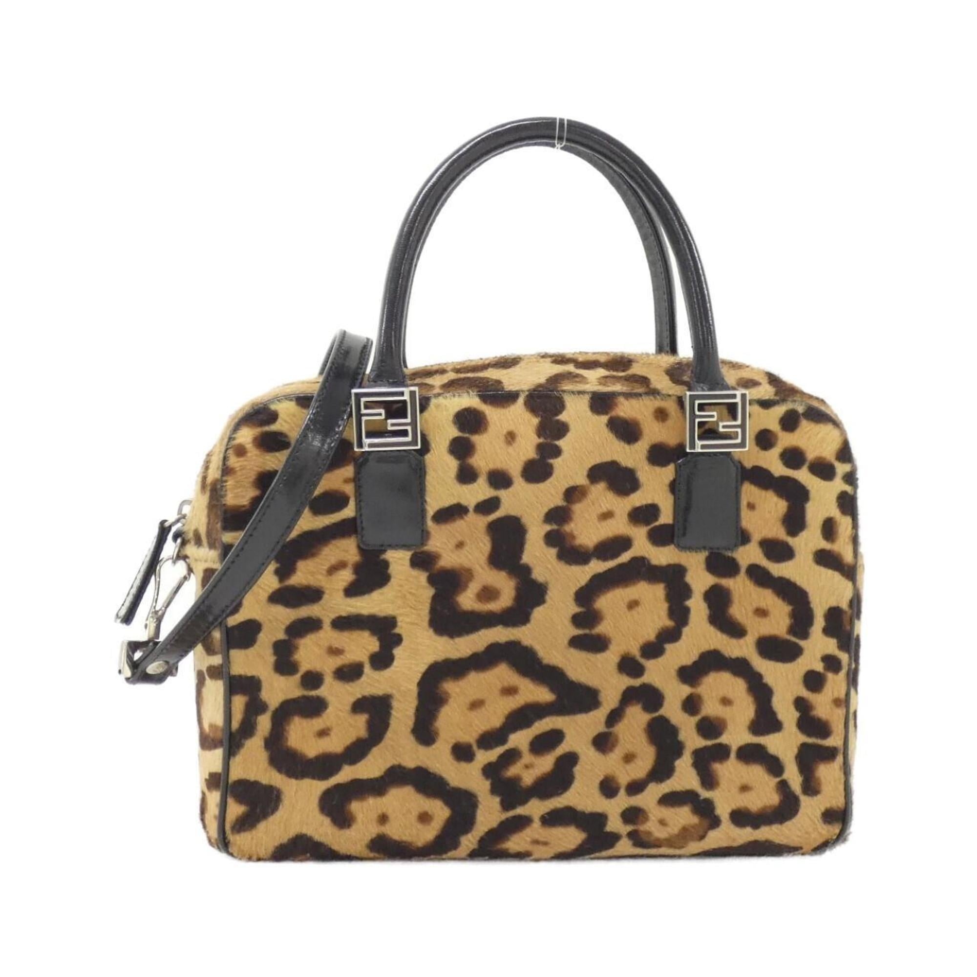 Fendi Beige Leather Handbag