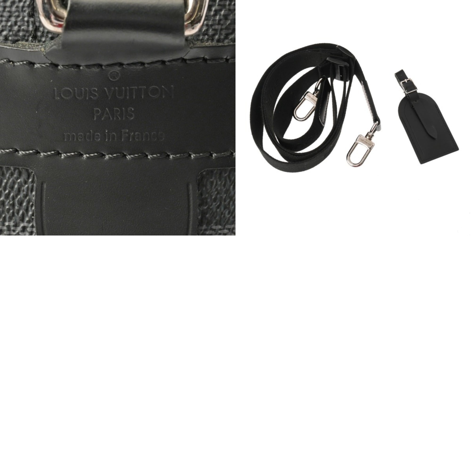 Louis Vuitton Black Damier Graphite Briefcase