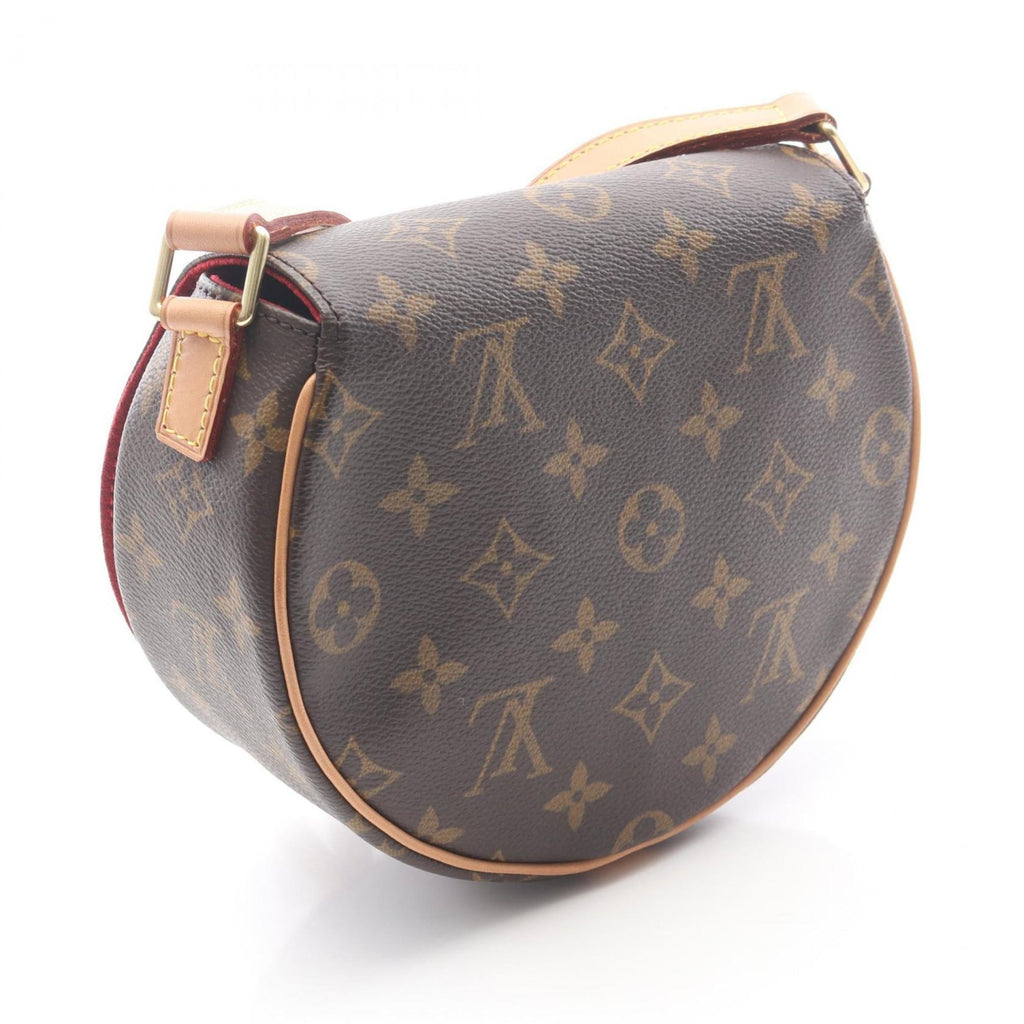 Louis Vuitton Brown Monogram Coated Canvas Leather Handbag Shoulder Bag