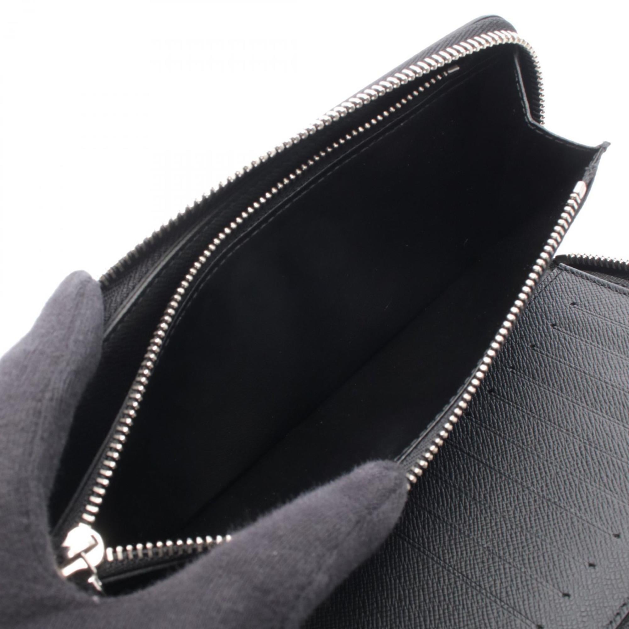 Louis Vuitton Black Noir Epi Leather Long Wallet