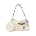 Louis Vuitton Epi Silver Leather Shoulder Bag