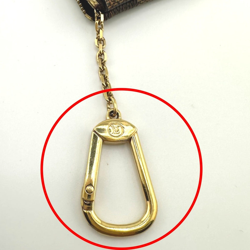 Louis Vuitton Damier Brown Damier Canvas Coin Purse/Coin Case