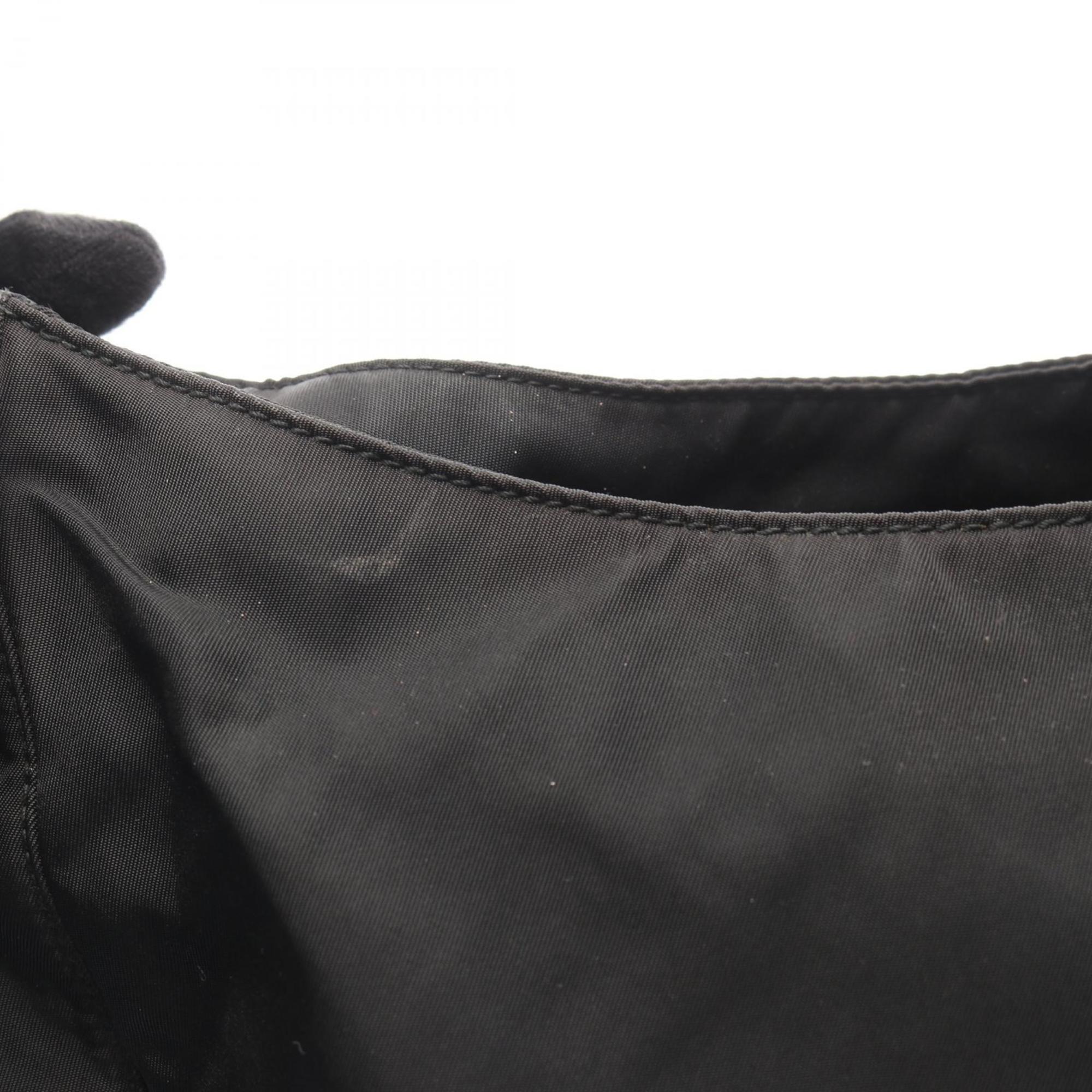 Prada Black Nylon Shoulder Bag