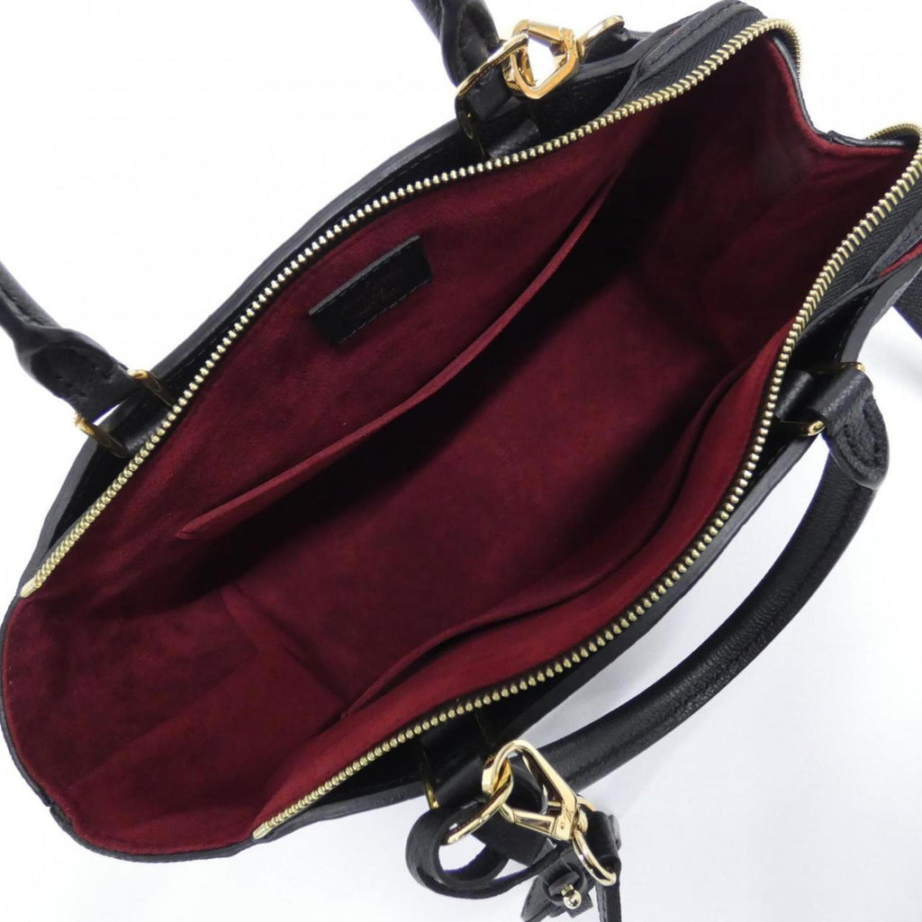 Louis Vuitton Black Leather Handbag
