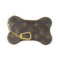 Louis Vuitton Marron Coated Canvas Coin Purse/Coin Case