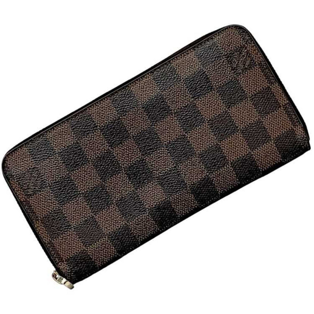 Louis Vuitton Brown Damier Canvas Ebene Damier Canvas Long Wallet