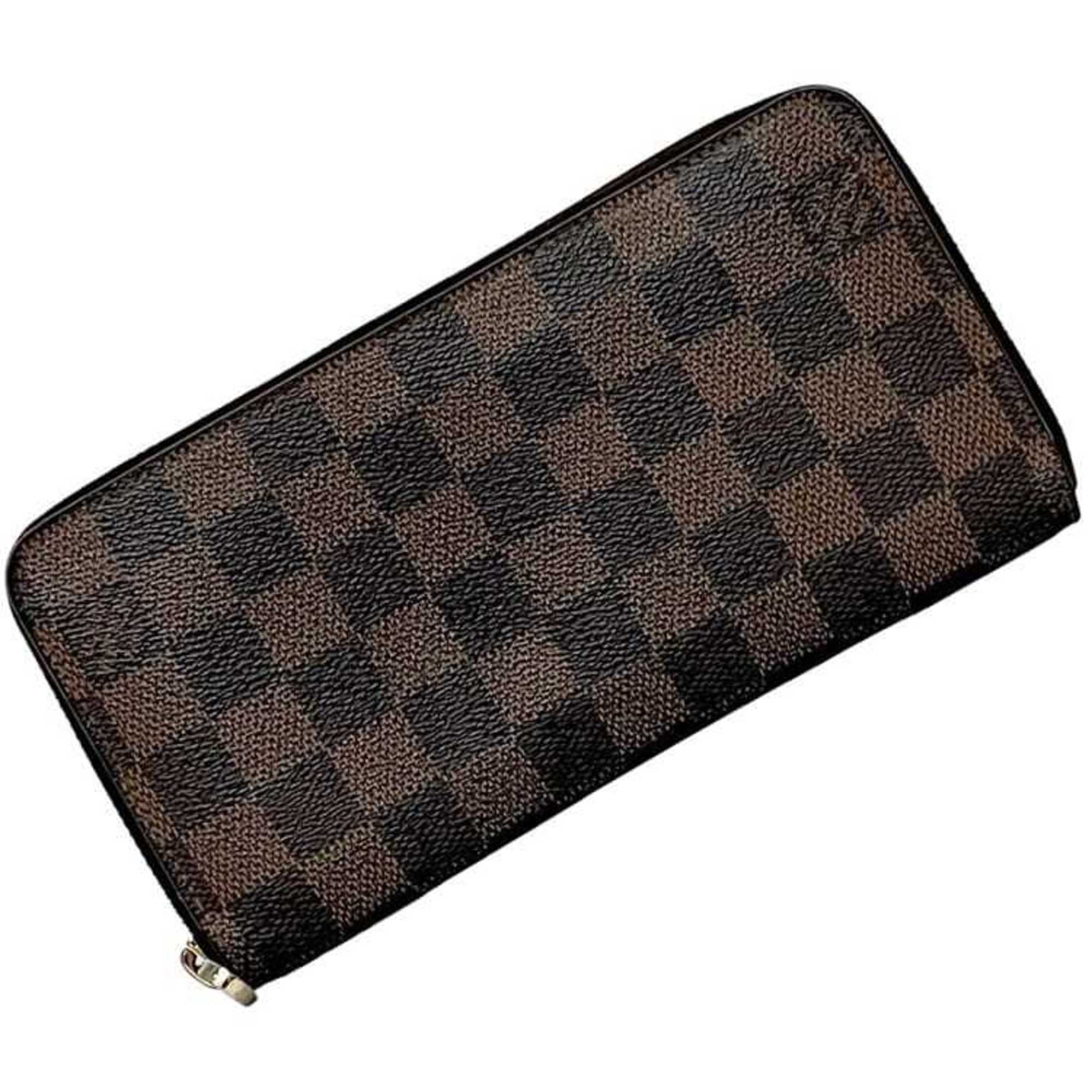 Louis Vuitton Brown Damier Canvas Ebene Damier Canvas Long Wallet