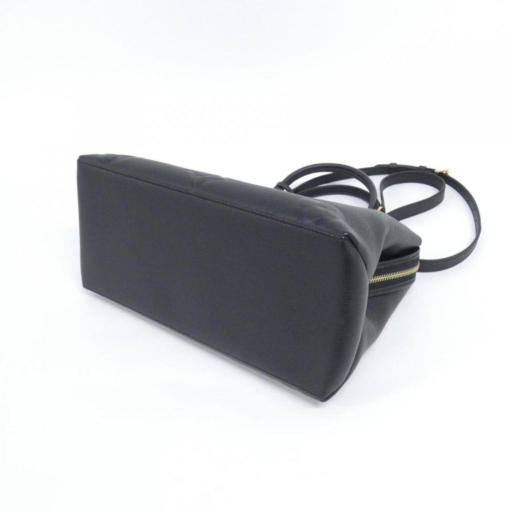 Louis Vuitton Black Leather Handbag