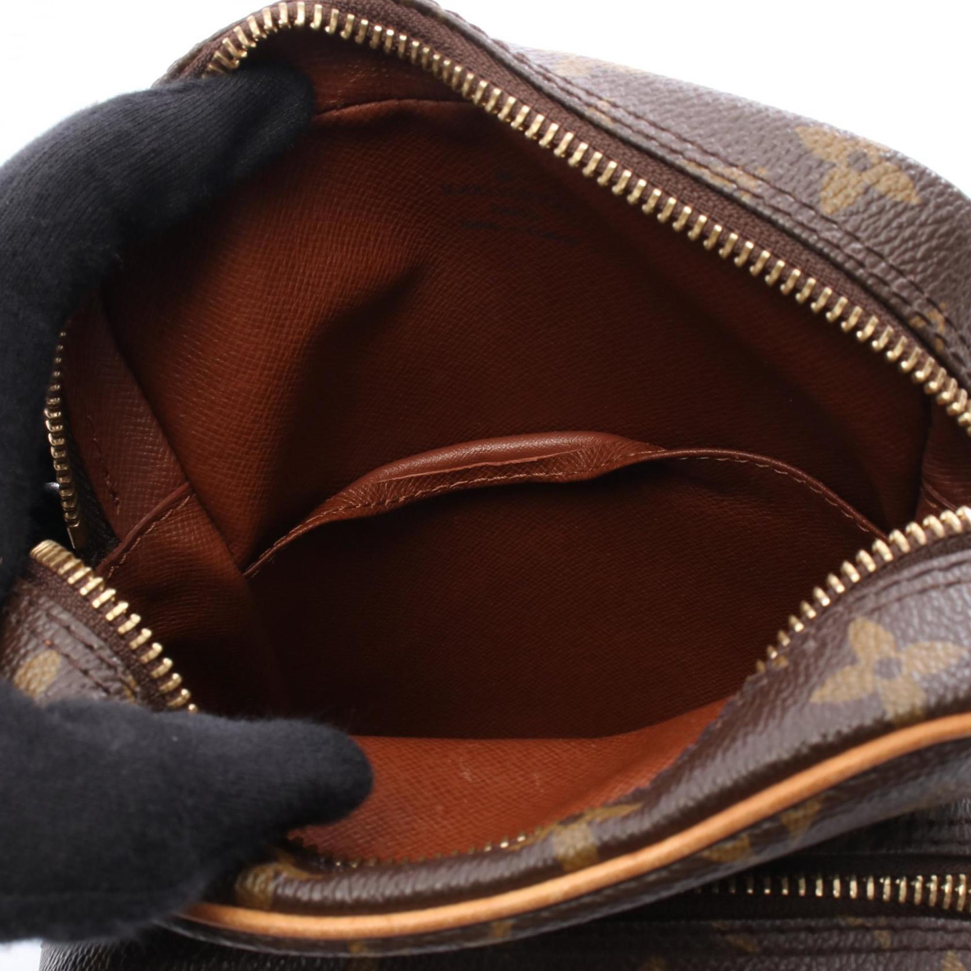 Louis Vuitton Brown Monogram Coated Canvas Shoulder Bag