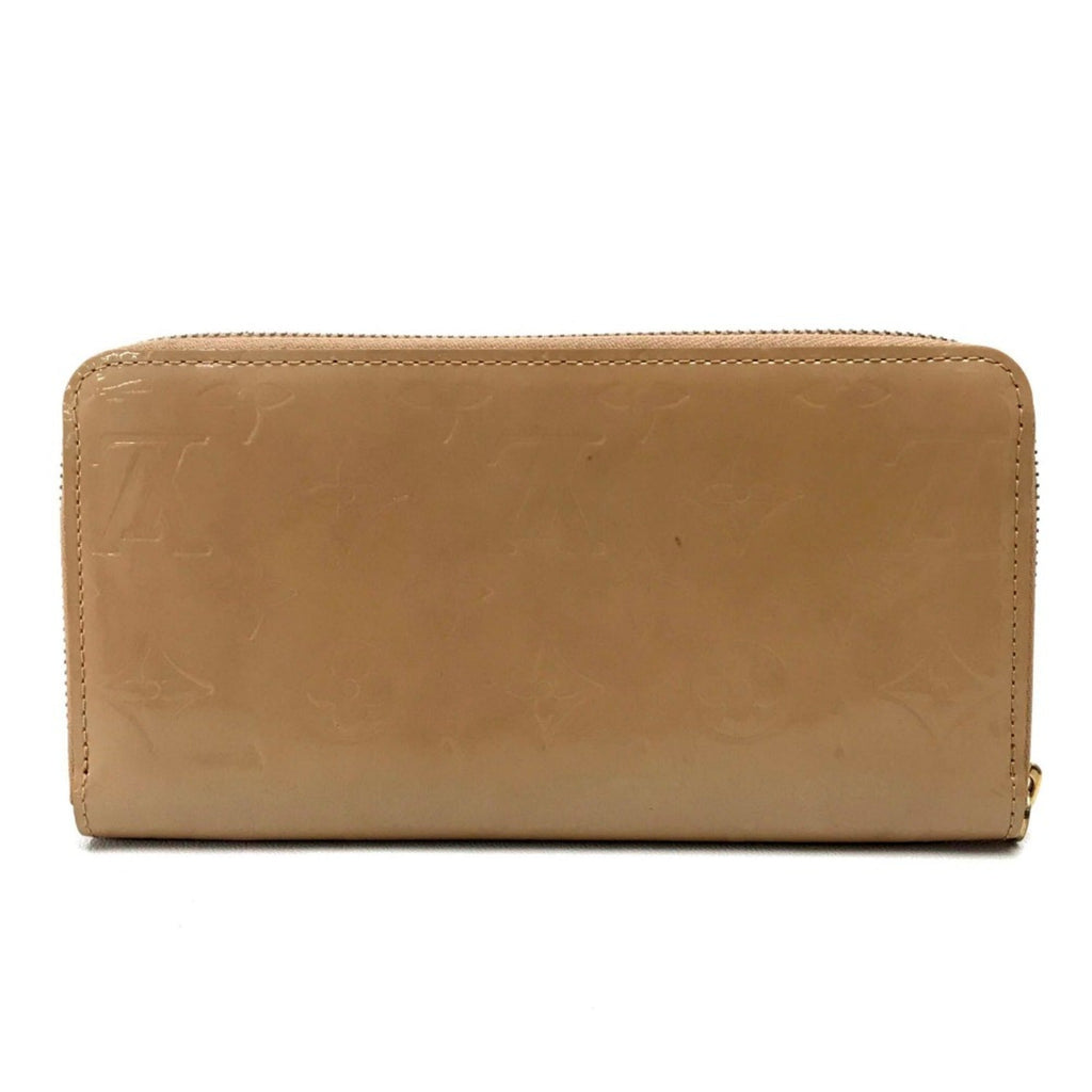 Louis Vuitton Beige Leather Long Wallet