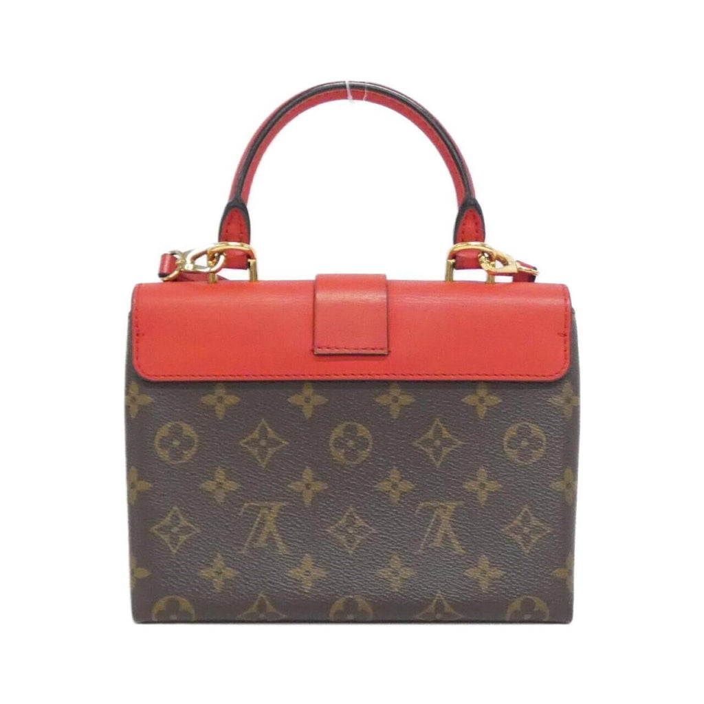 Louis Vuitton Coquelicots Marron Coated Canvas Leather Handbag