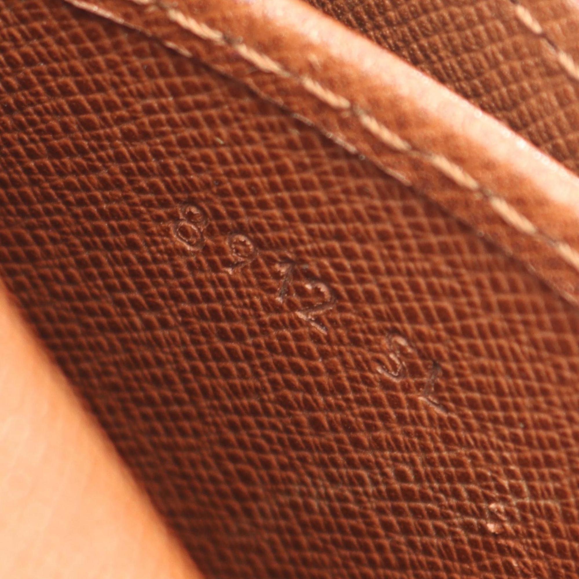 Louis Vuitton Brown Pvc Shoulder Bag
