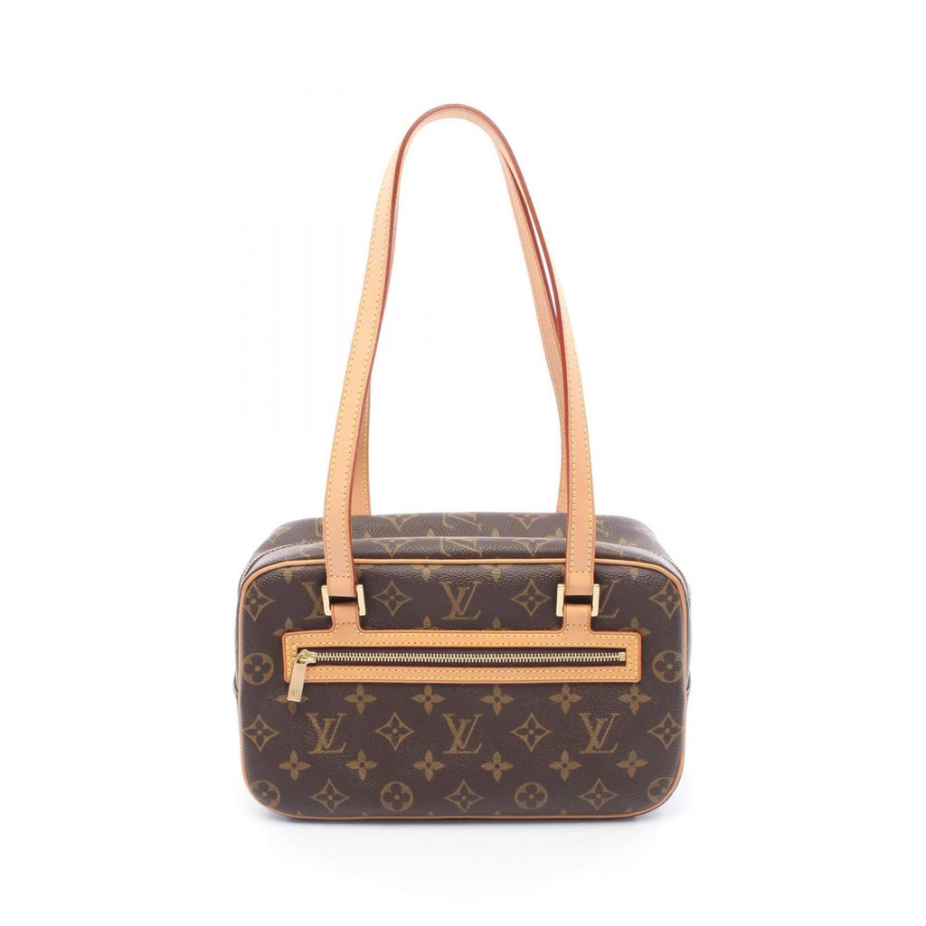 Louis Vuitton Brown Coated Canvas Pvc Leather Shoulder Bag