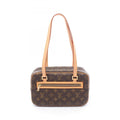 Louis Vuitton Brown Coated Canvas Pvc Leather Shoulder Bag