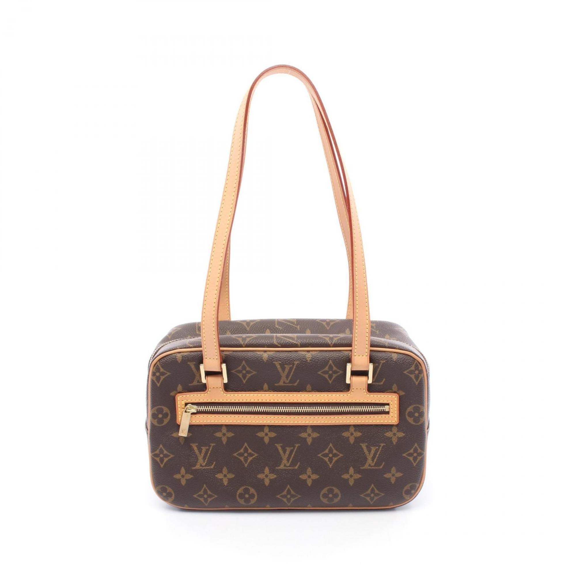 Louis Vuitton Brown Coated Canvas Pvc Leather Shoulder Bag