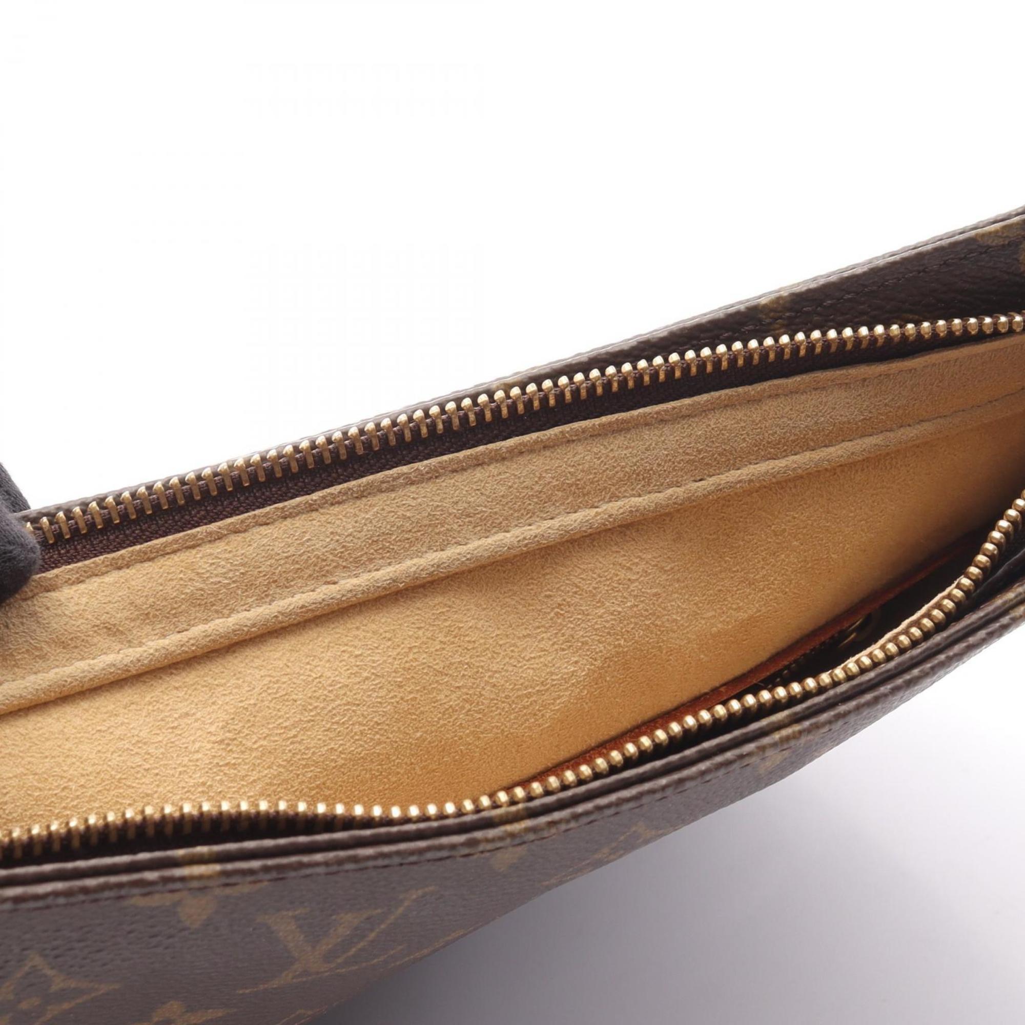 Louis Vuitton Brown Pvc Leather Shoulder Bag