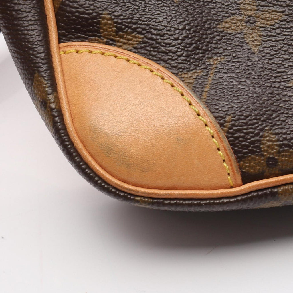 Louis Vuitton Brown Pvc Leather Shoulder Bag