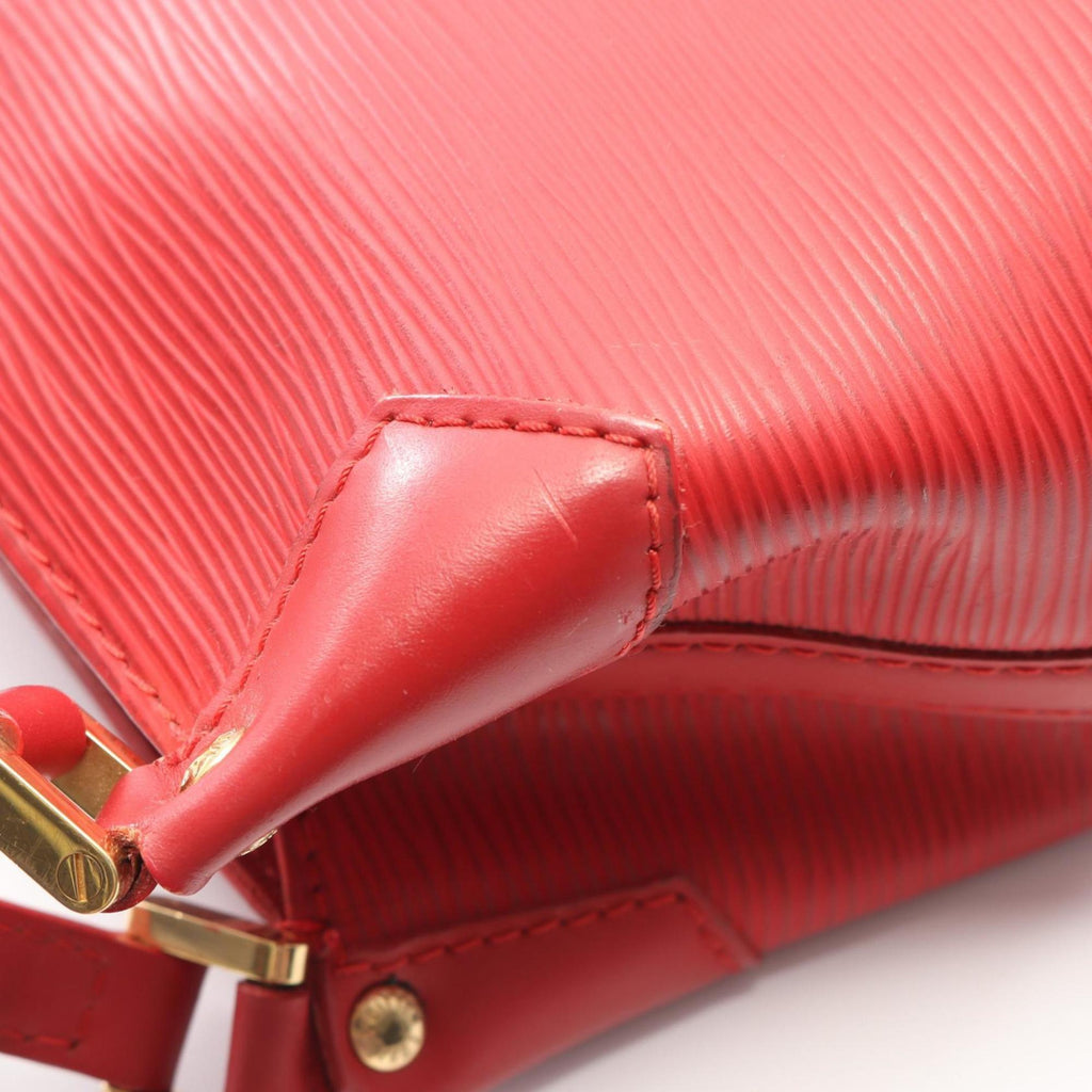 Louis Vuitton Red Color Leather Shoulder Bag