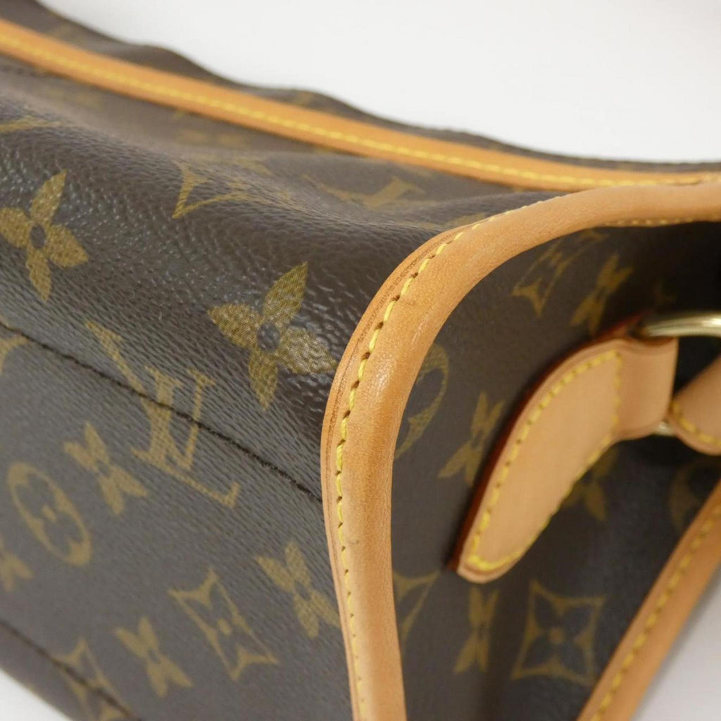Louis Vuitton Marron Coated Canvas Shoulder Bag