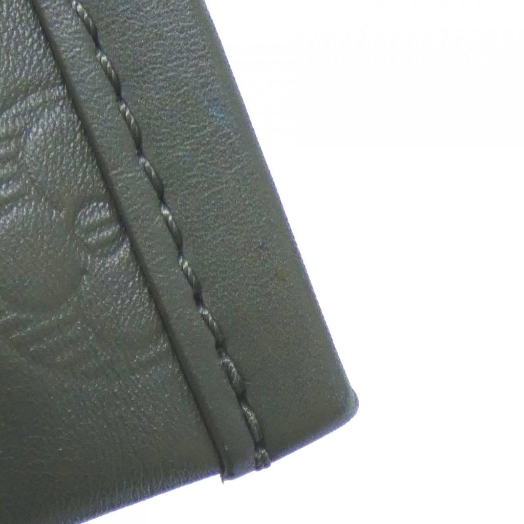 Louis Vuitton Black Khaki Leather Shoulder Bag