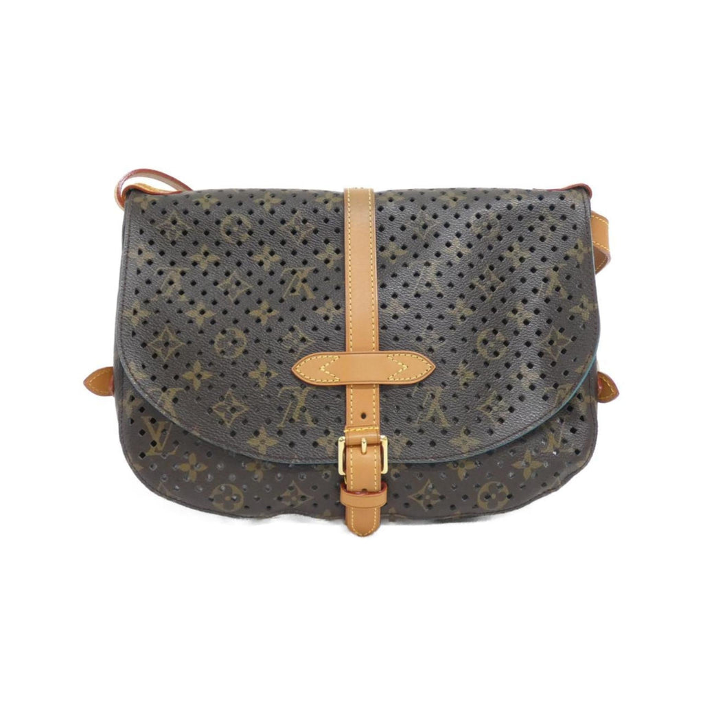 Louis Vuitton Marron Coated Canvas Shoulder Bag