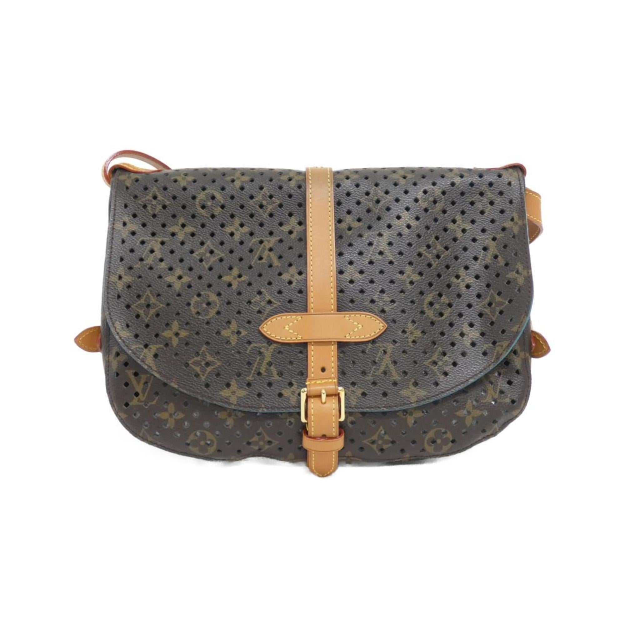 Louis Vuitton Marron Coated Canvas Shoulder Bag