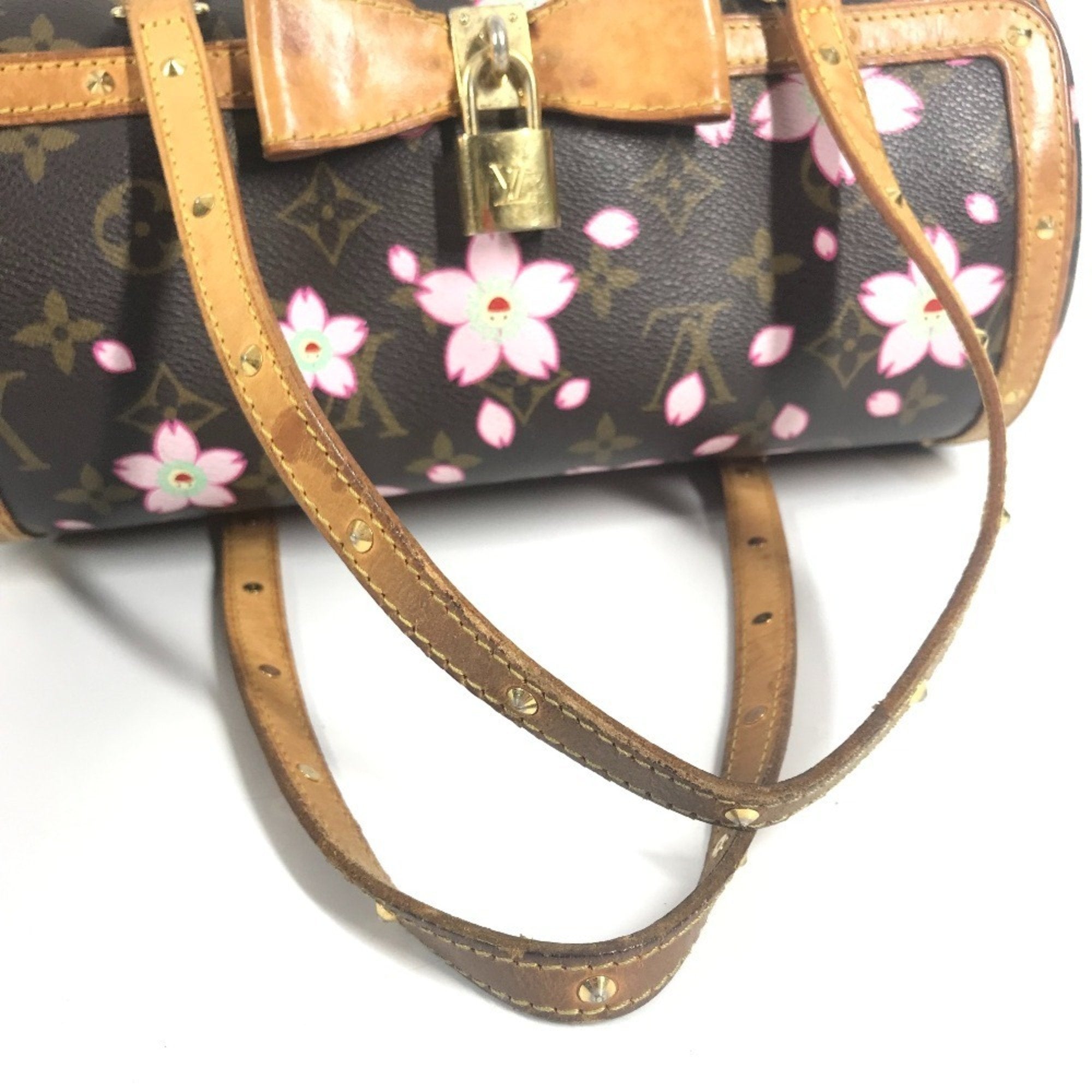Louis Vuitton Brown Monogram Pink Monogram Handbag Shoulder Bag Tote Bag