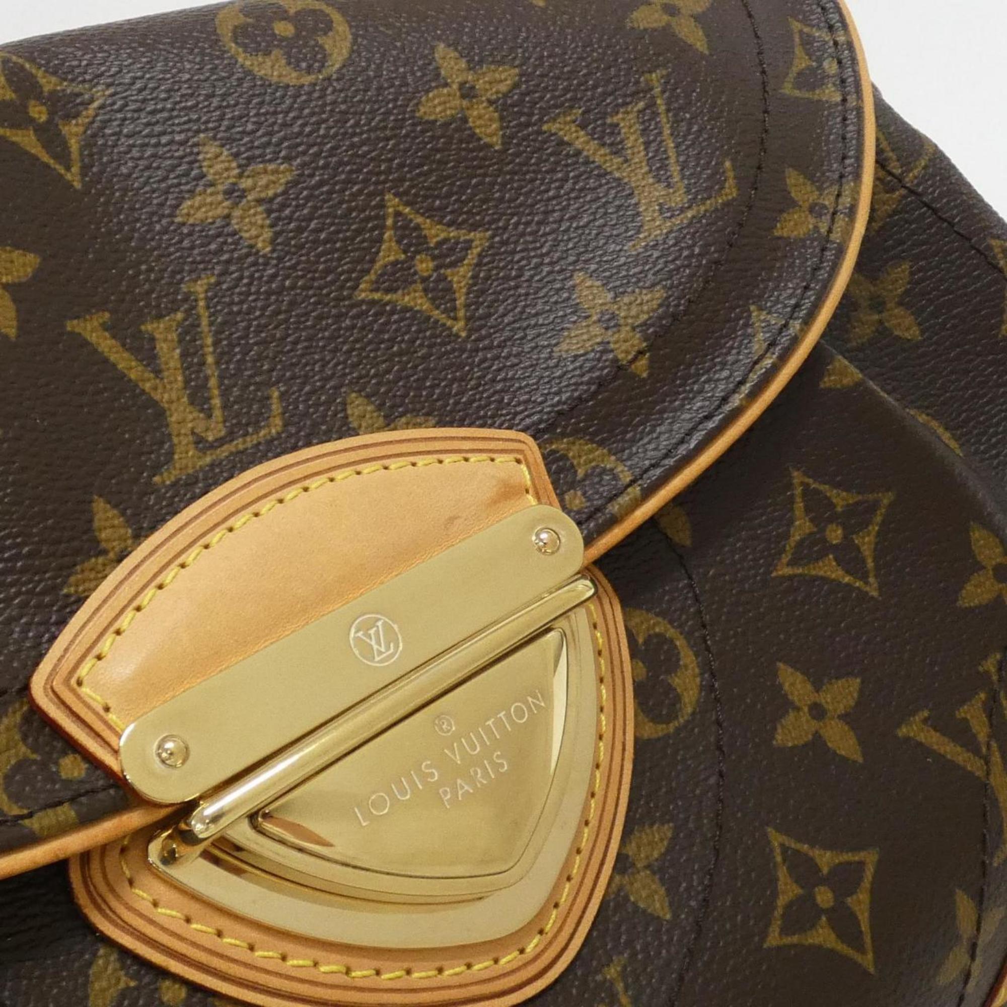 Louis Vuitton Marron Coated Canvas Shoulder Bag