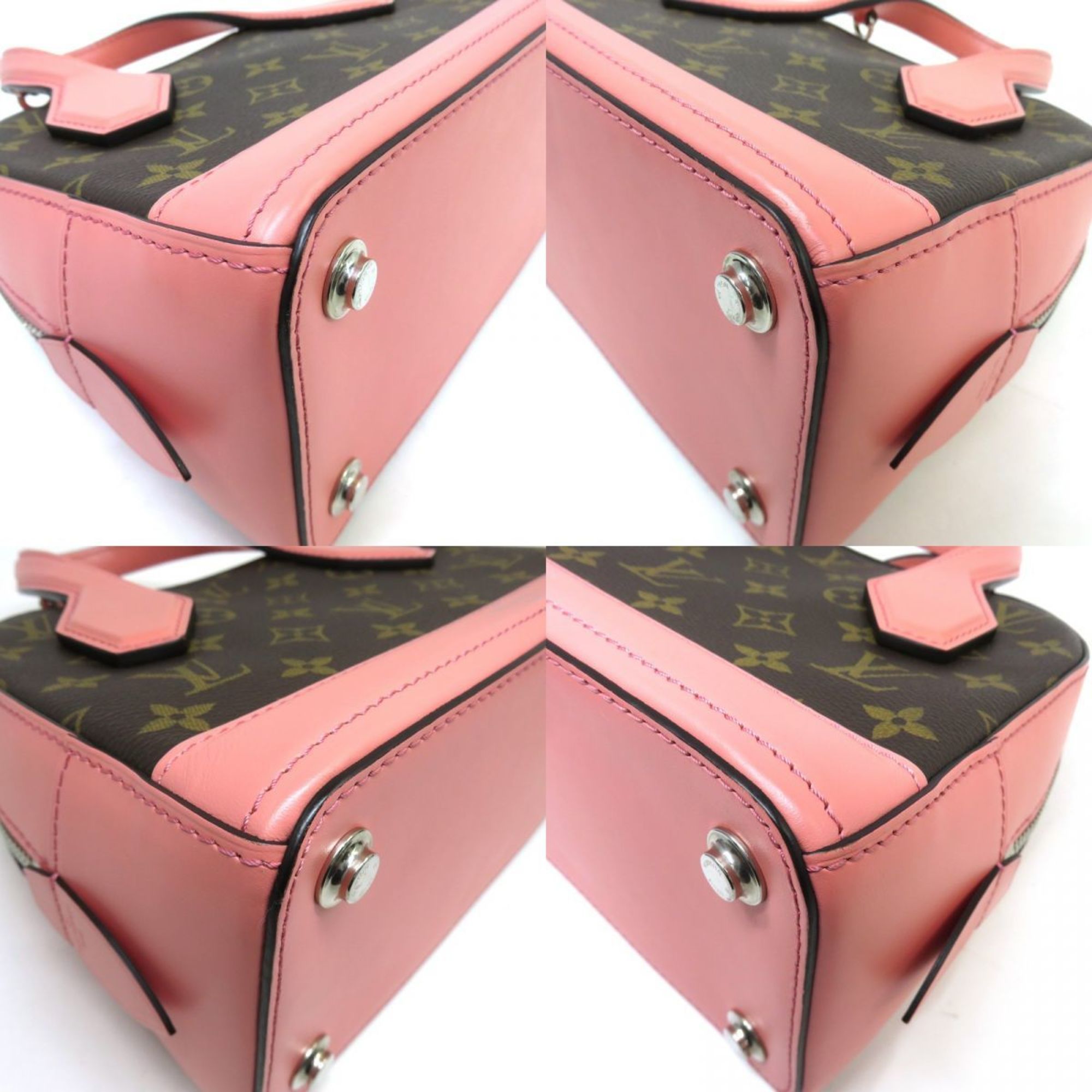 Louis Vuitton Monogram Corail Pink Monogram Handbag Shoulder Bag