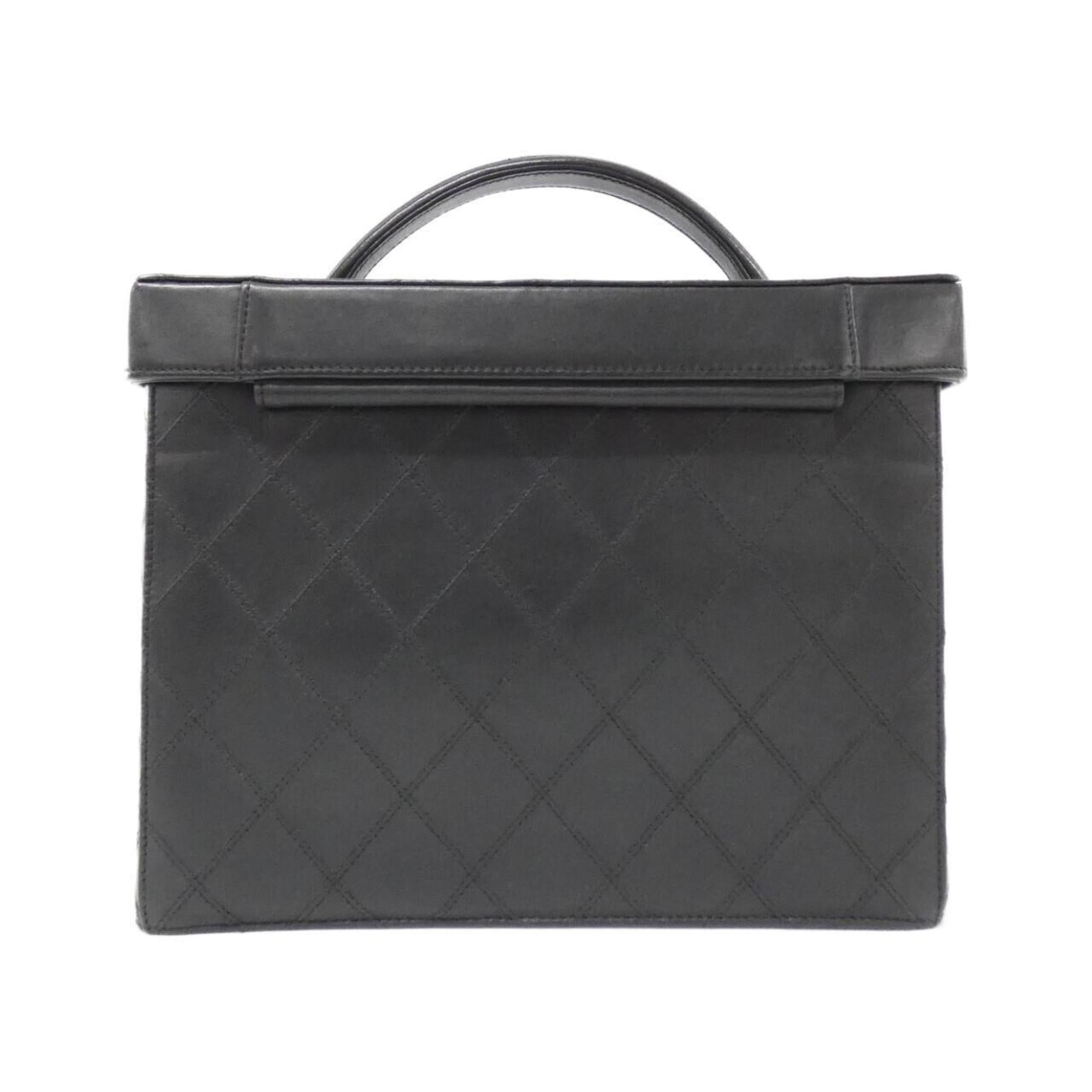 Chanel Black Leather Handbag