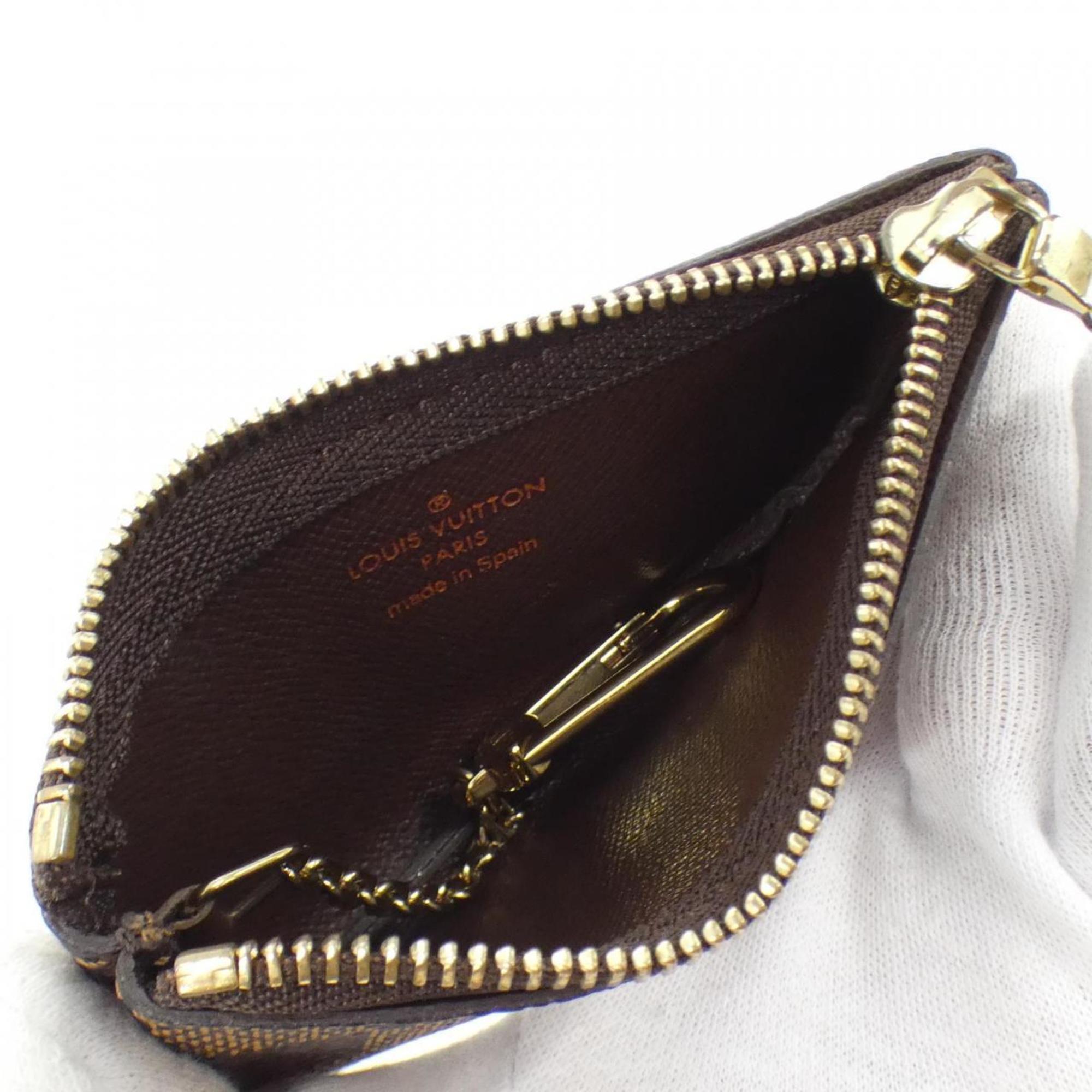 Louis Vuitton Ebene Coated Canvas Coin Purse/Coin Case