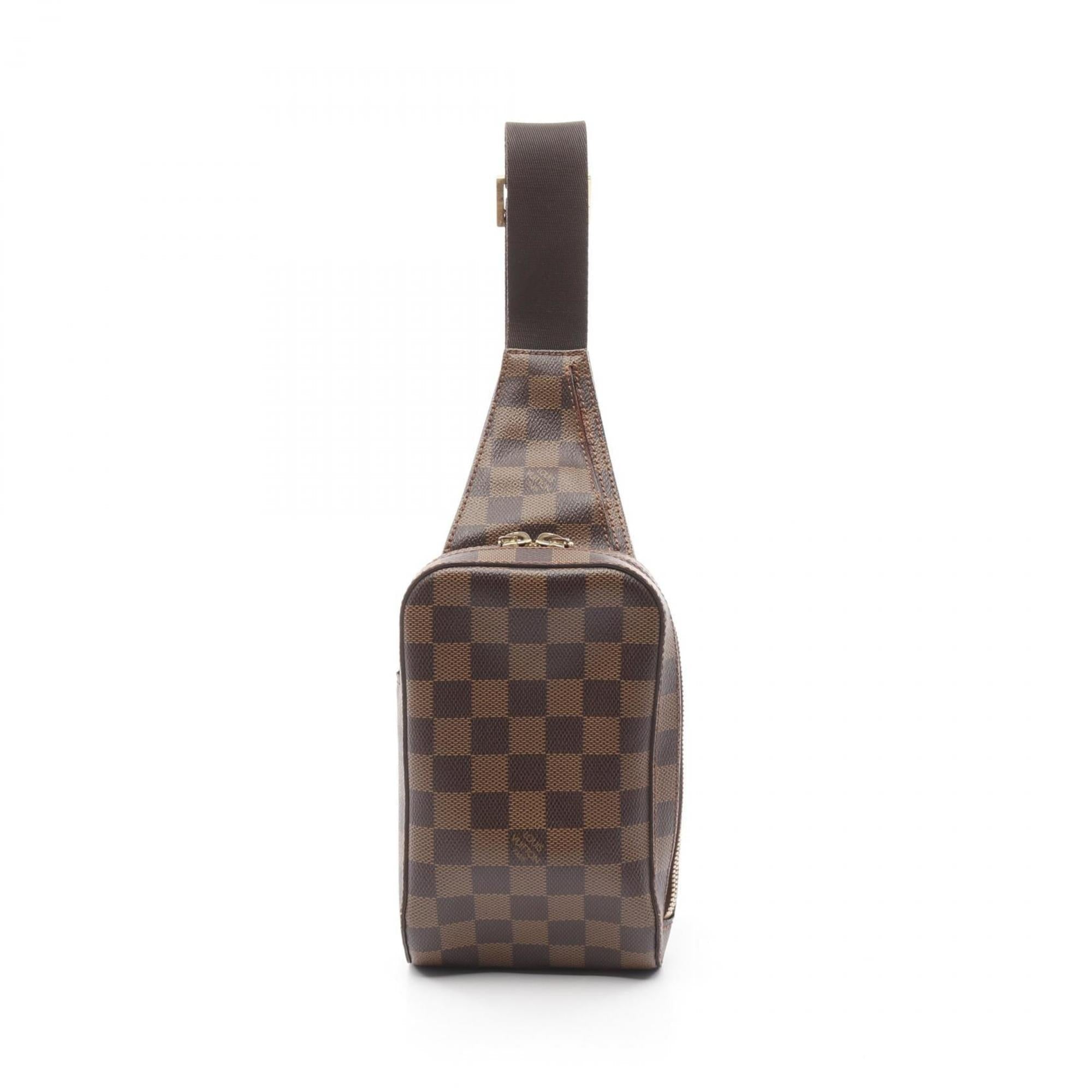 Louis Vuitton Brown Ebene Coated Canvas Pvc Damier Canvas Fanny Pack
