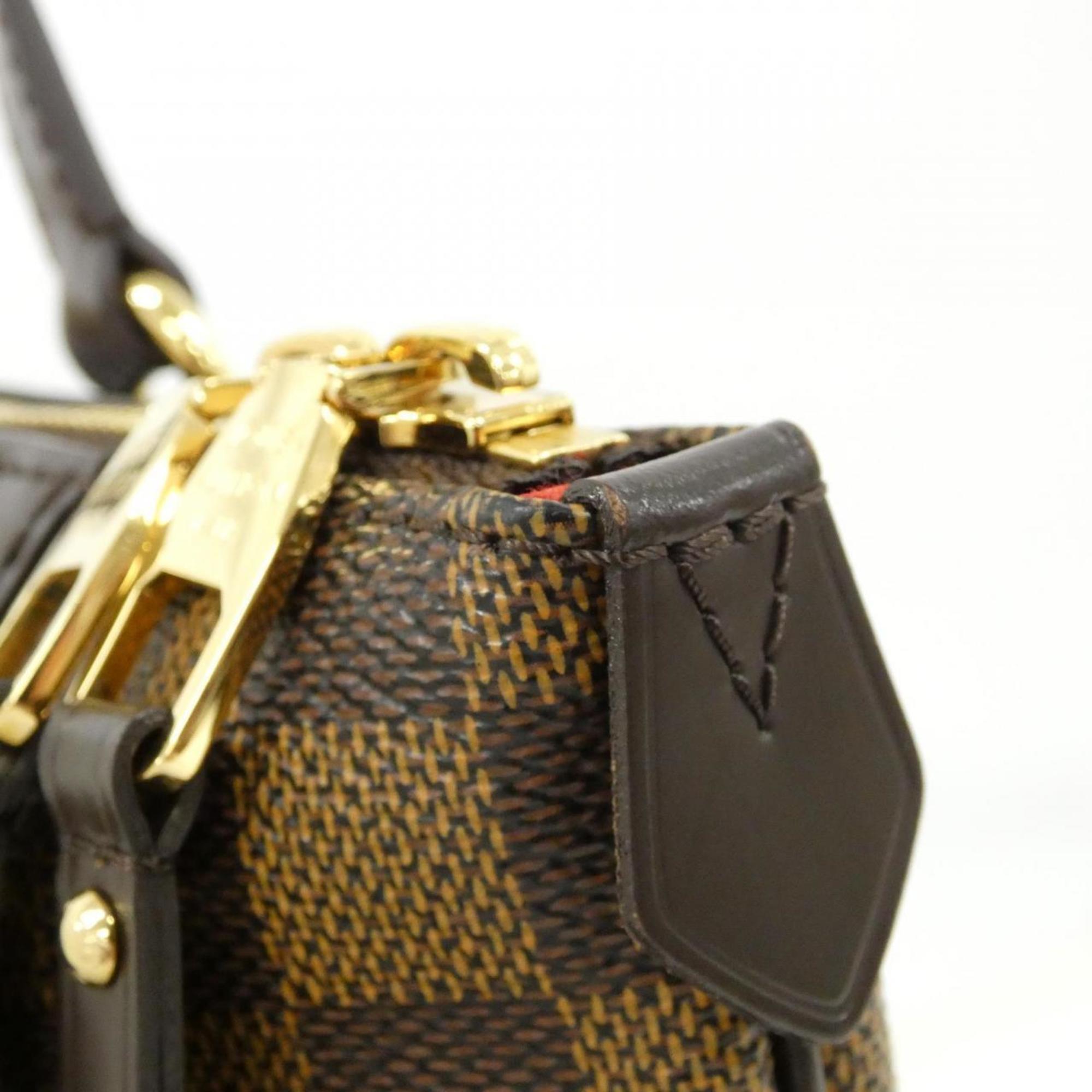 Louis Vuitton Ebene Coated Canvas Handbag