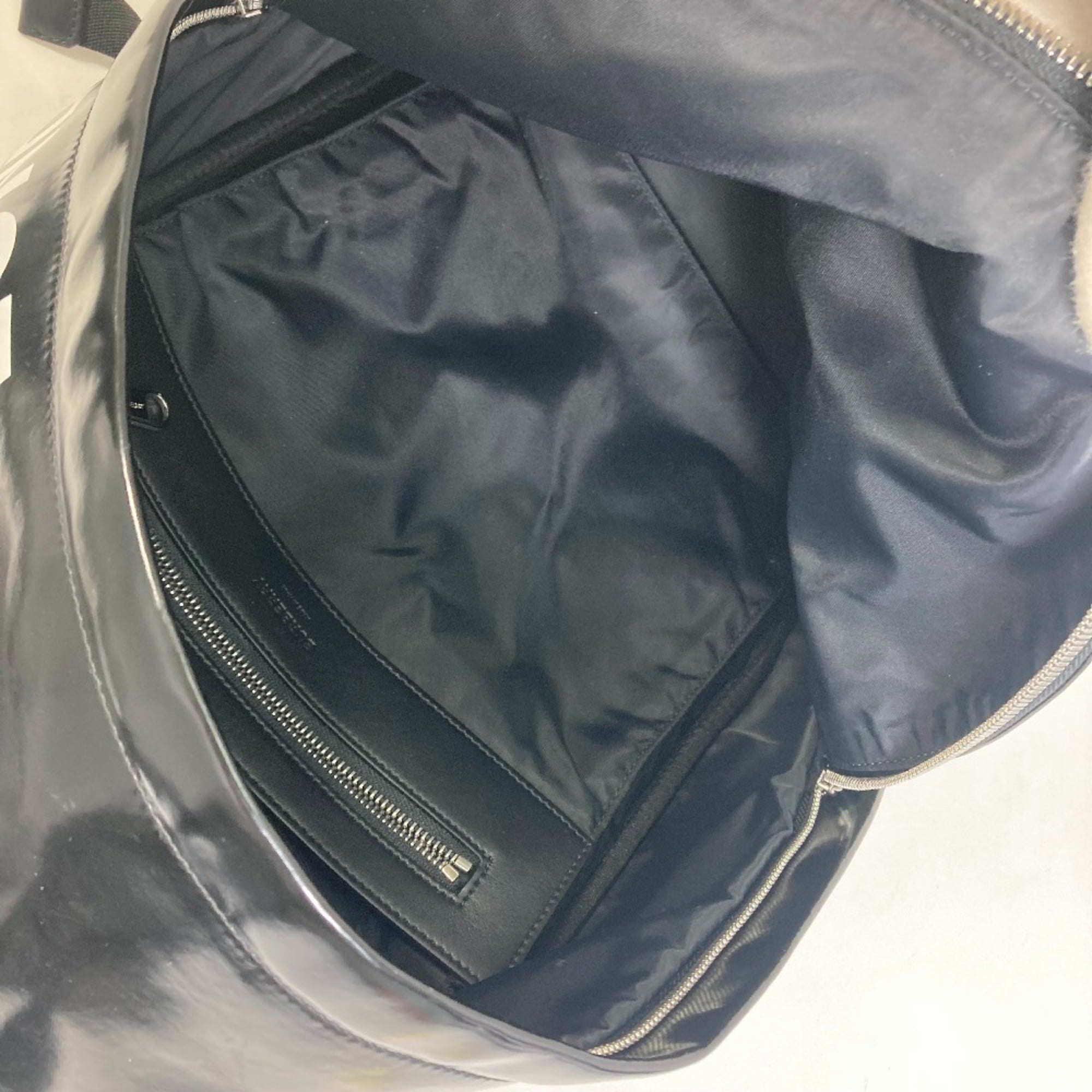 Burberry Black Cloth Backpack