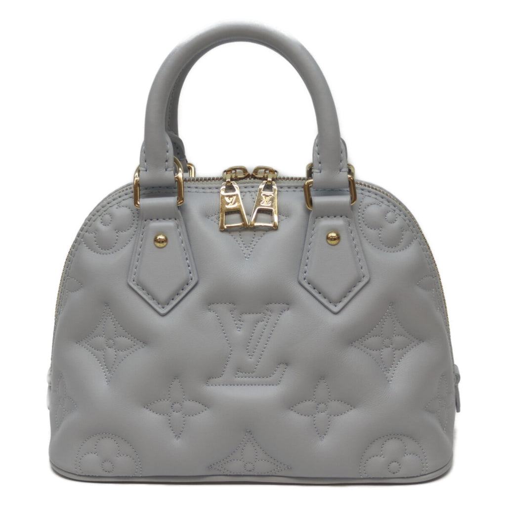 Louis Vuitton Blue Leather Handbag