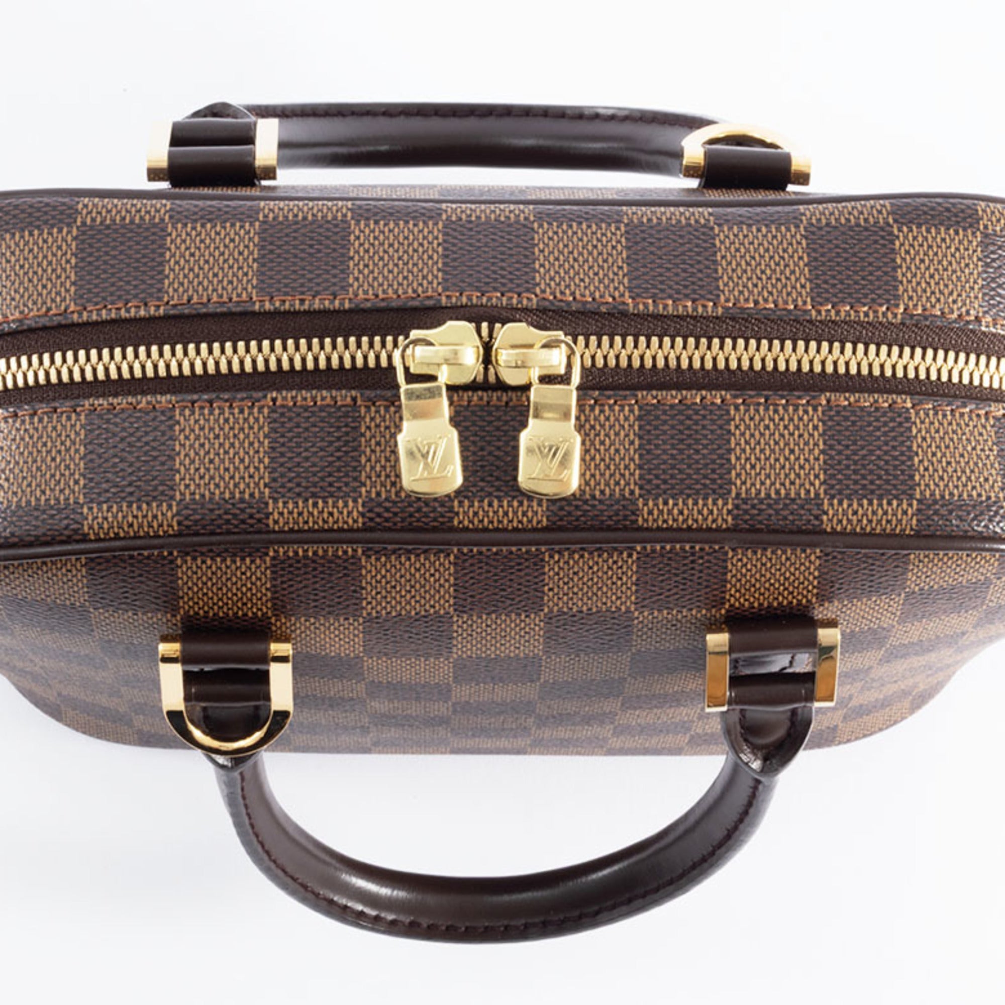 Louis Vuitton Damier Damier Canvas Ebene Handbag