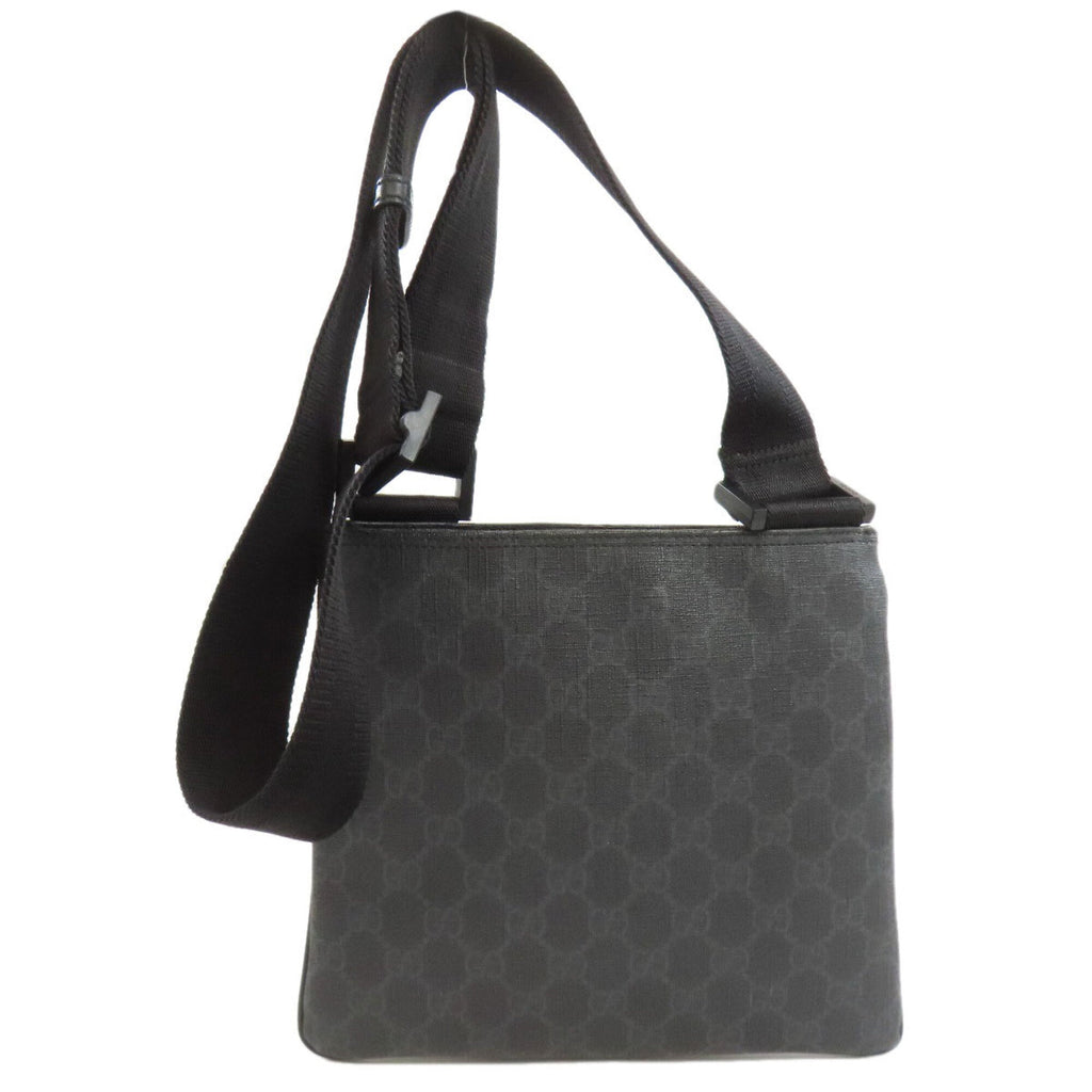 Gucci Black Gg Supreme Shoulder Bag (Pre-Owned)