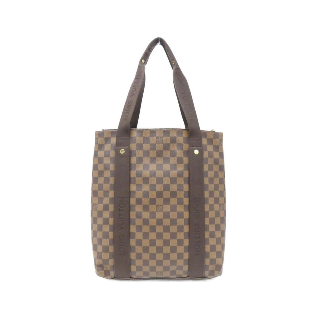 Louis Vuitton Brown Coated Canvas Handbag