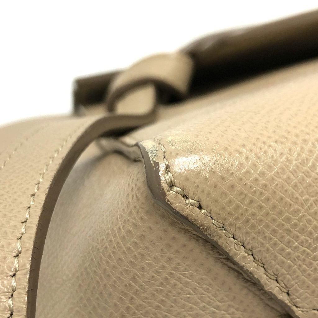 Celine Beige Leather Handbag Shoulder Bag
