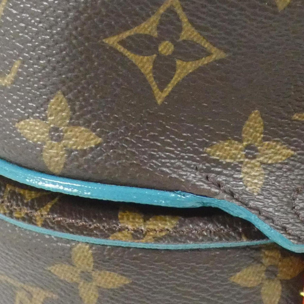Louis Vuitton Brown Coated Canvas Shoulder Bag