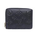 Louis Vuitton Black Leather Coin Purse/Coin Case