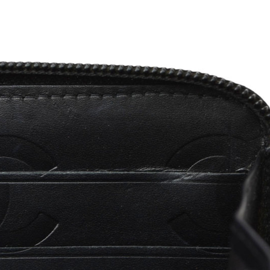 Chanel Black Cambon Ligne Long Wallet (Bi-Fold)