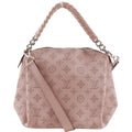 Louis Vuitton Magnolia Pink Mahina Leather Monogram Shoulder Bag