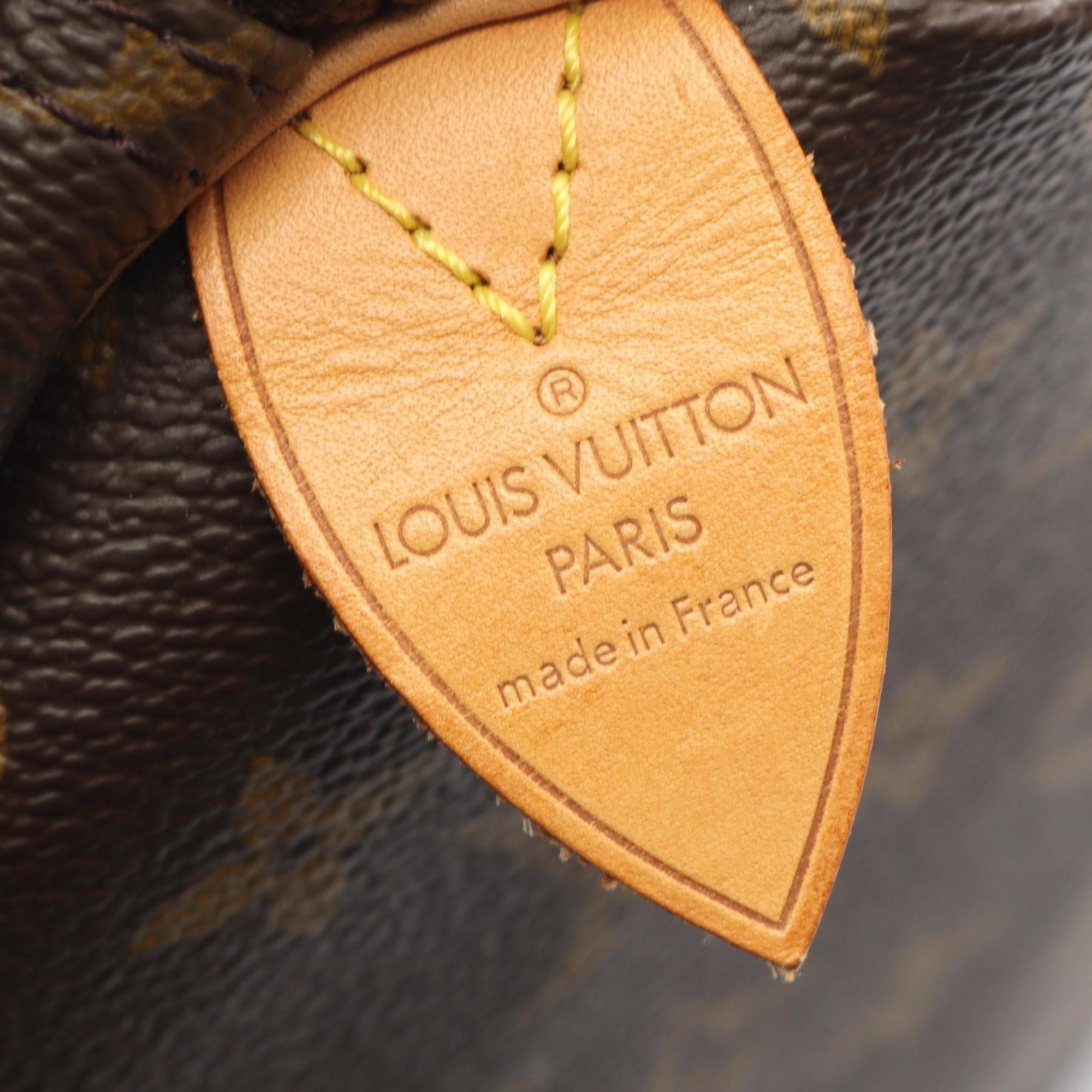 Louis Vuitton Brown Monogram Monogram Boston Bag