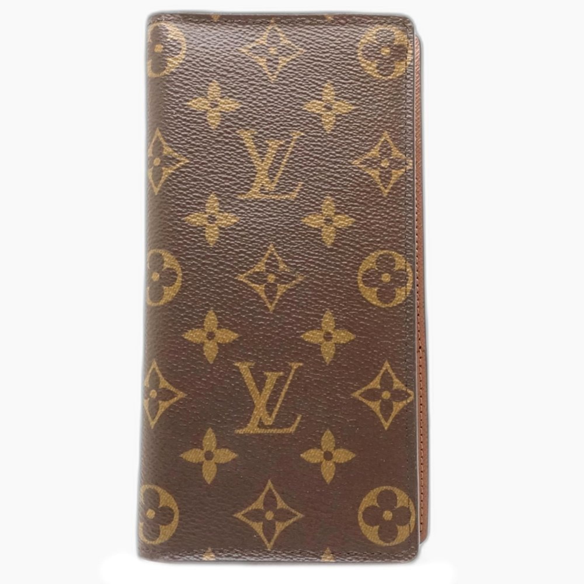 Louis Vuitton Brown Monogram Monogram Long Wallet