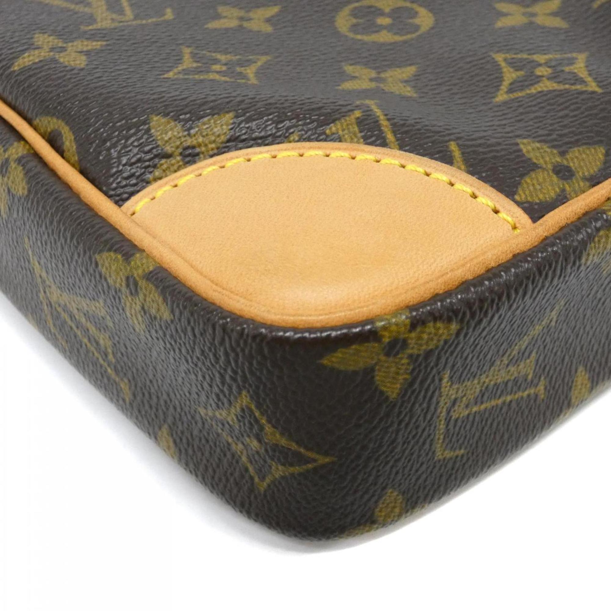 Louis Vuitton Marron Coated Canvas Shoulder Bag