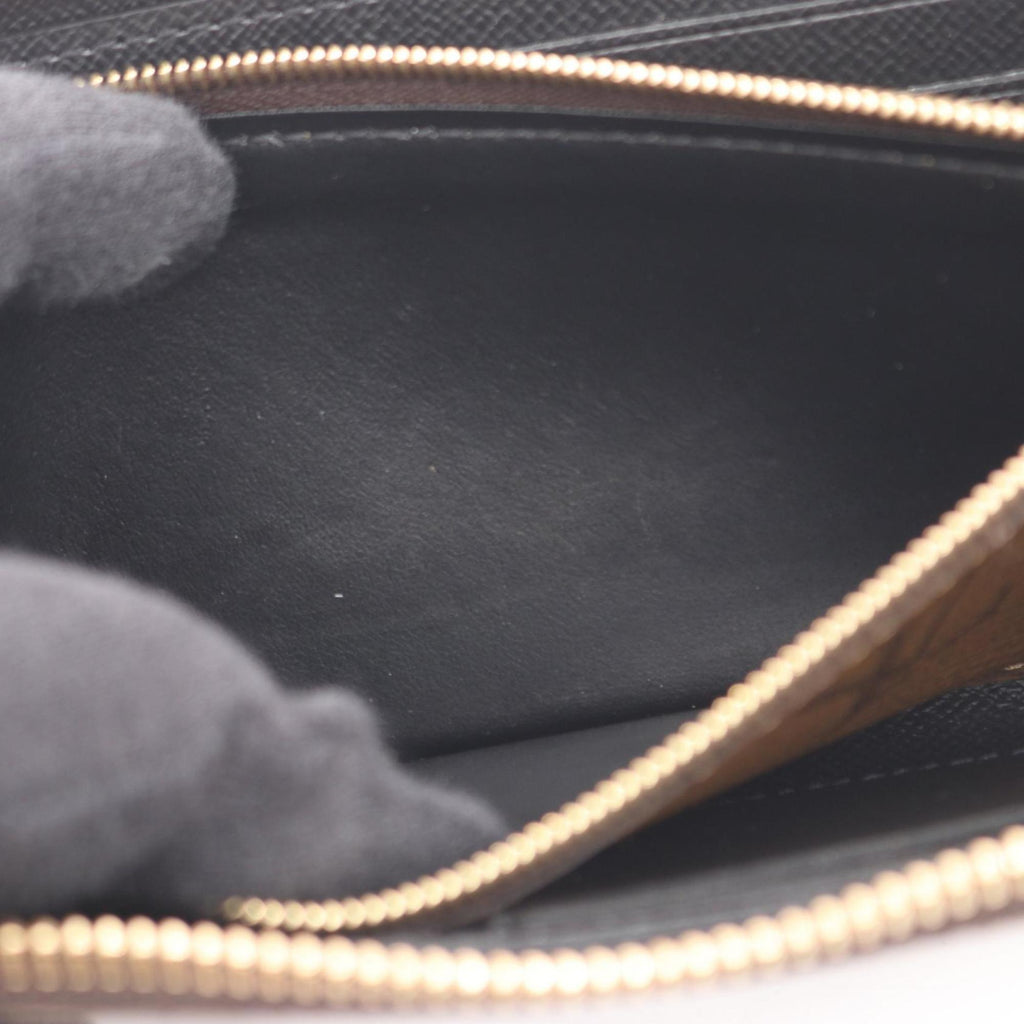 Louis Vuitton Brown Monogram Reverse Coated Canvas Long Wallet