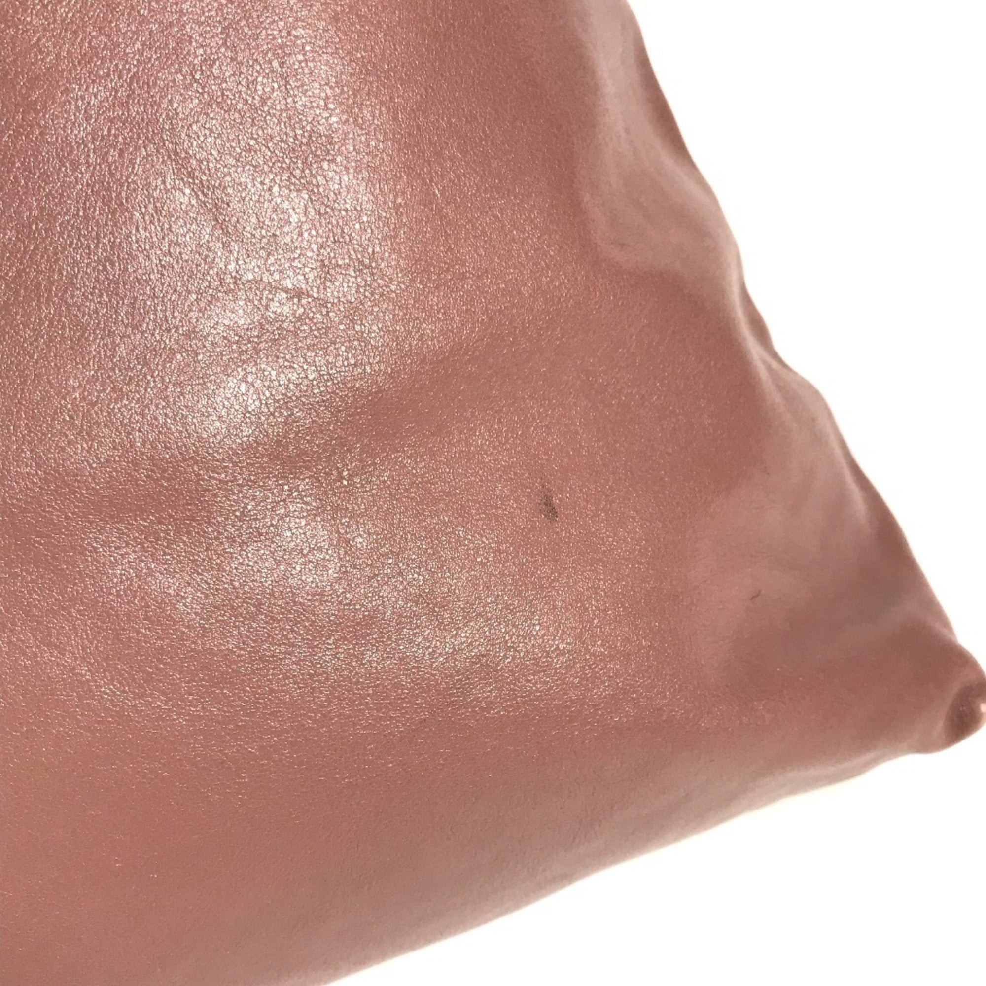 Louis Vuitton Pink Rose Leather Shoulder Bag Tote Bag