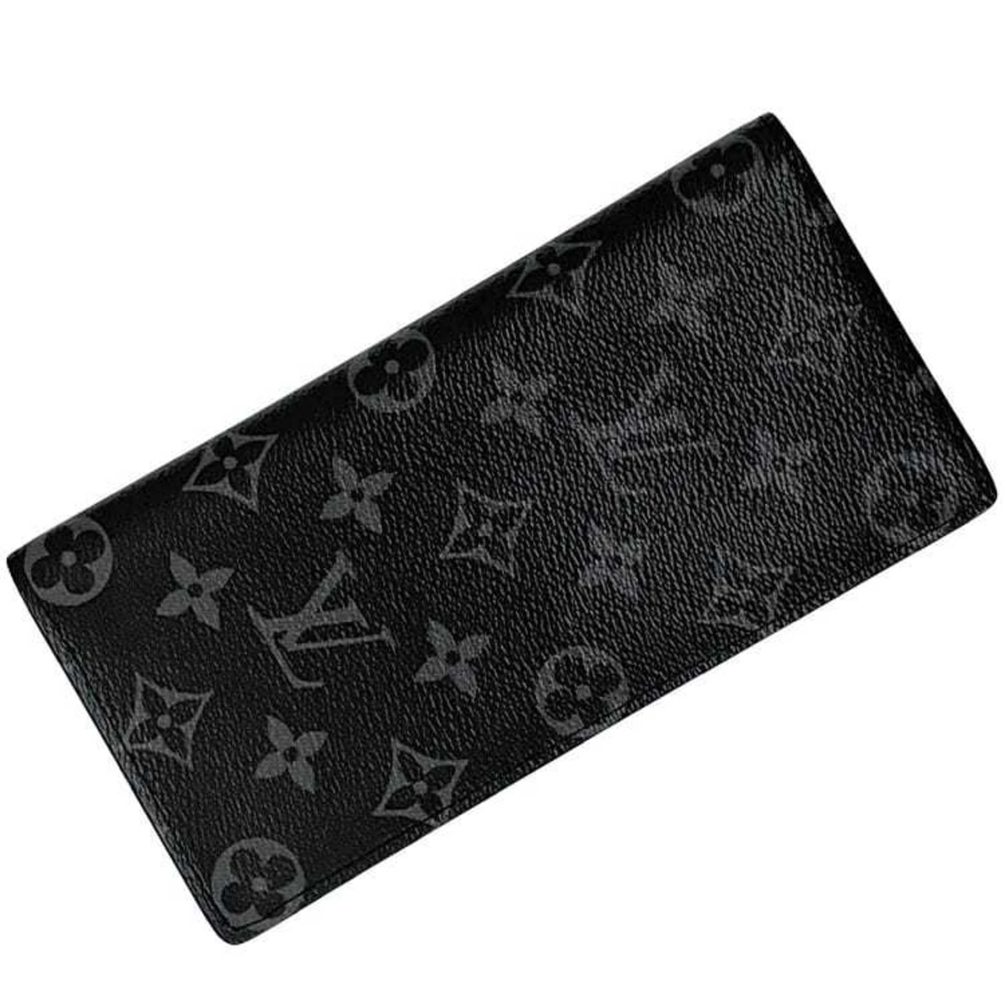 Louis Vuitton Black Monogram Eclipse Monogram Eclipse Long Wallet